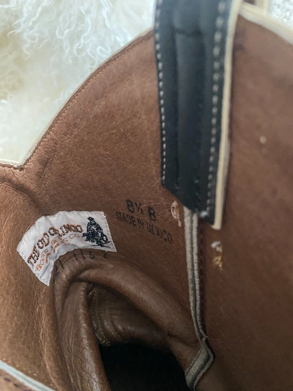 Old Gringo | Black & Cream Western Boots - Picture 8 of 10